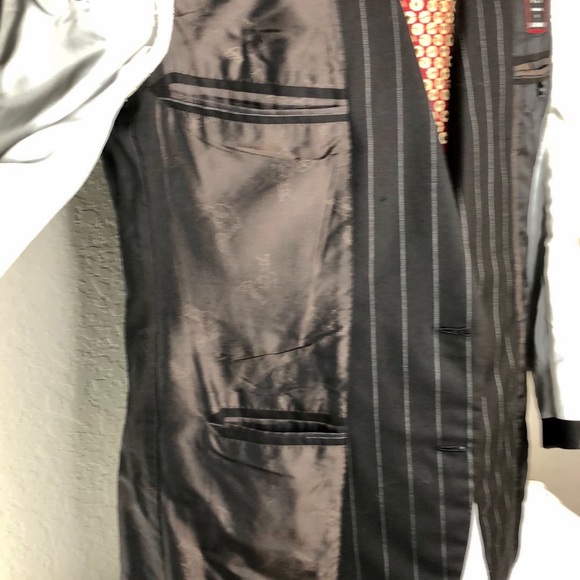 Awesome Brioni brown striped suit jacket - Picture 15 of 16